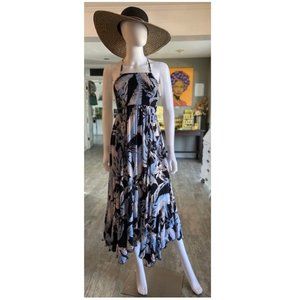 NWT Free People Black Floral Dress